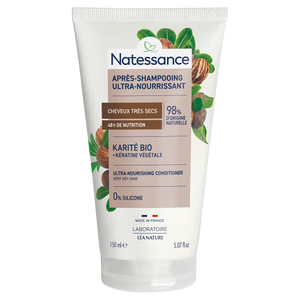 Natessance Ultra-nourishing Conditioner - Shea & Växt-keratin